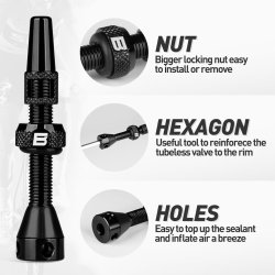 Tubeless Valve Set