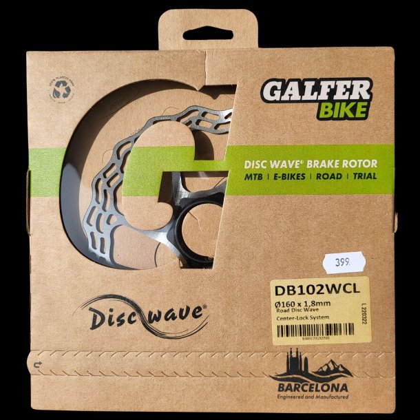 GALFER Gravel/Road Disc, 160x1,8mm