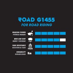 Galfer Disc Brake Pads - G1455 | Road - FD496 | Shimano Dura Ace, Ultegra,