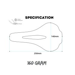 RYET 3D Carbon Saddle