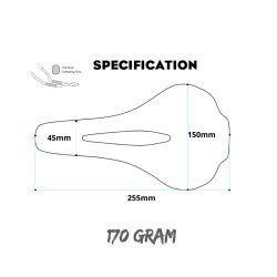 RYET 3D Carbon Saddle