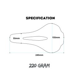 Samassi R1W - 3D Printed Saddle