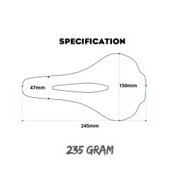 Samassi S07 - 3D Printed Saddle