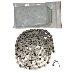 Shimano XT/Ultegra 11-Speed Silca Waxed Silver Chain