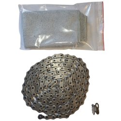 Shimano XTR/Dura-Ace 12-Speed Silca Waxed Silver Chain