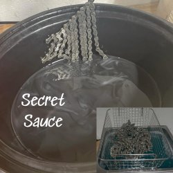 Shimano XTR/Dura-Ace 12-Speed Silca Waxed Silver Chain