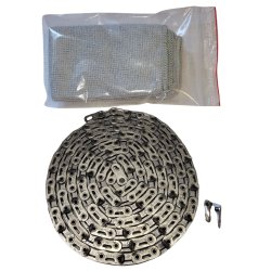 SRAM Red AXS E1 12-Speed Silca Waxed Silver Chain